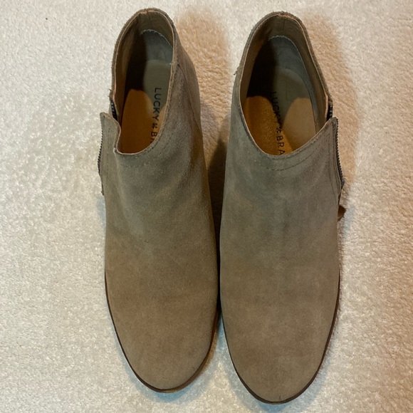 Lucky brand LKBrielley2 oiled suede sz 8 - Picture 1 of 5